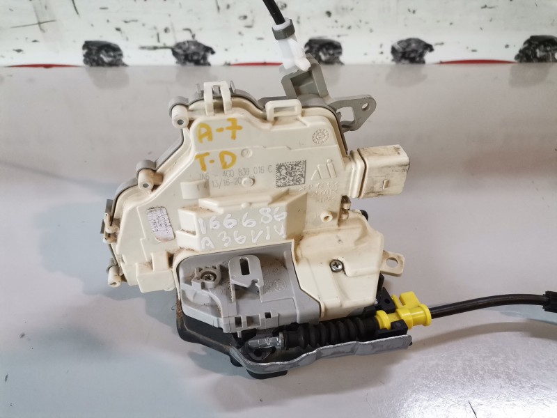 Recambio de cerradura puerta trasera derecha para audi a7 sportback (4gf) czv referencia OEM IAM 4G0839016C  