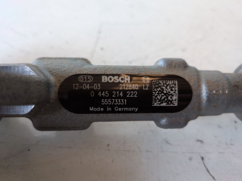 Recambio de rampa inyectora para opel corsa d a13dtc referencia OEM IAM 0445214222  
