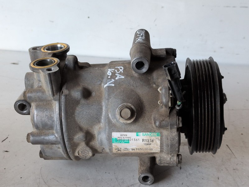 Recambio de compresor aire acondicionado para citroen jumper furgón gran volumen 4h03 referencia OEM IAM 9676552680  