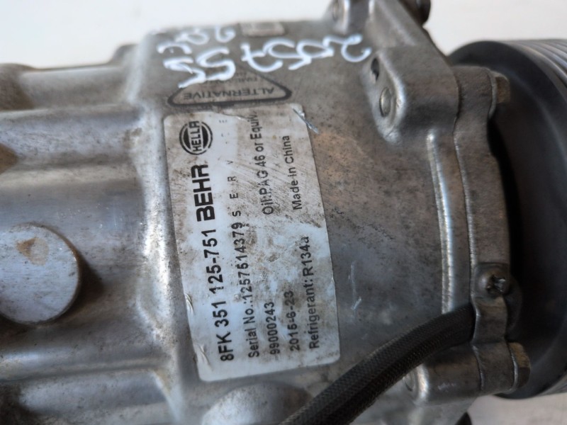 Recambio de compresor aire acondicionado para audi a3 (8l) asz referencia OEM IAM 8FK351125751  