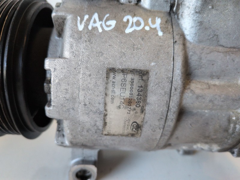 Recambio de compresor aire acondicionado para audi a6 berlina (4f2) bre referencia OEM IAM 134360  