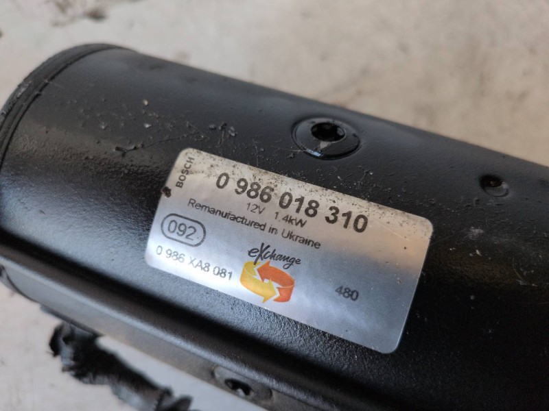Recambio de motor arranque para citroen c 15 wjx referencia OEM IAM   