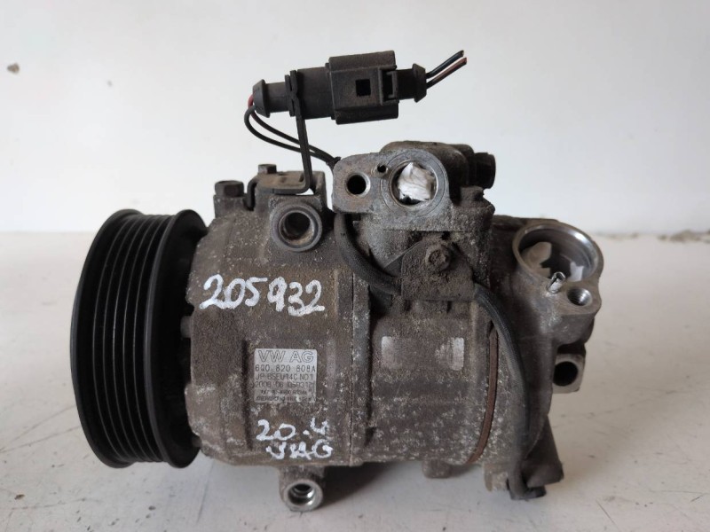 Recambio de compresor aire acondicionado para skoda fabia (6y2/6y3) bme referencia OEM IAM 6Q0820808A  