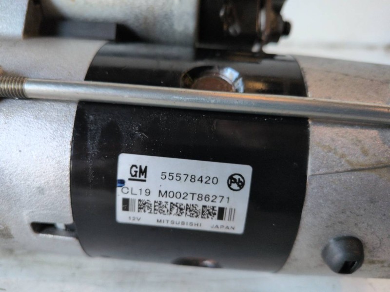 Recambio de motor arranque para opel mokka a17dts referencia OEM IAM 55578420  