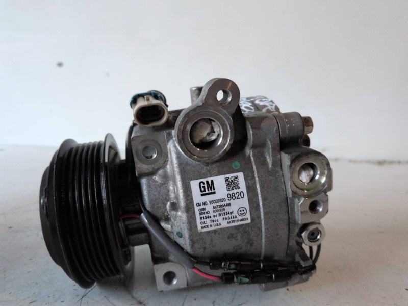 Recambio de compresor aire acondicionado para opel mokka a17dts referencia OEM IAM 950598209820  