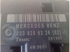 Recambio de centralita cierre para mercedes-benz clk (bm 209) cabrio referencia OEM IAM 2038206326   2