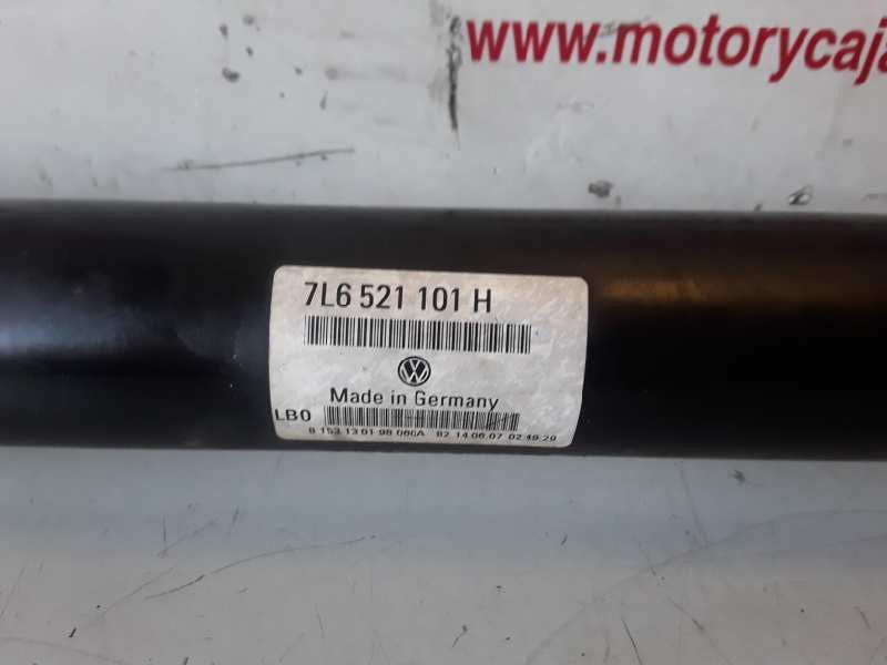 Recambio de transmision central para audi q7 (4l) bug referencia OEM IAM   