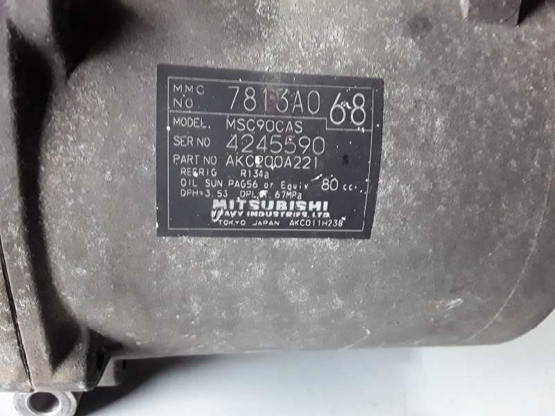 Recambio de compresor aire acondicionado para mitsubishi lancer berlina (cy0) 4b10 referencia OEM IAM 7813A068  