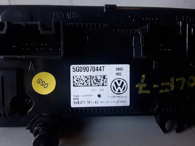 Recambio de mando climatizador para volkswagen golf vii (5g1/be1) clh referencia OEM IAM 5G0907044T/5HB01118143  