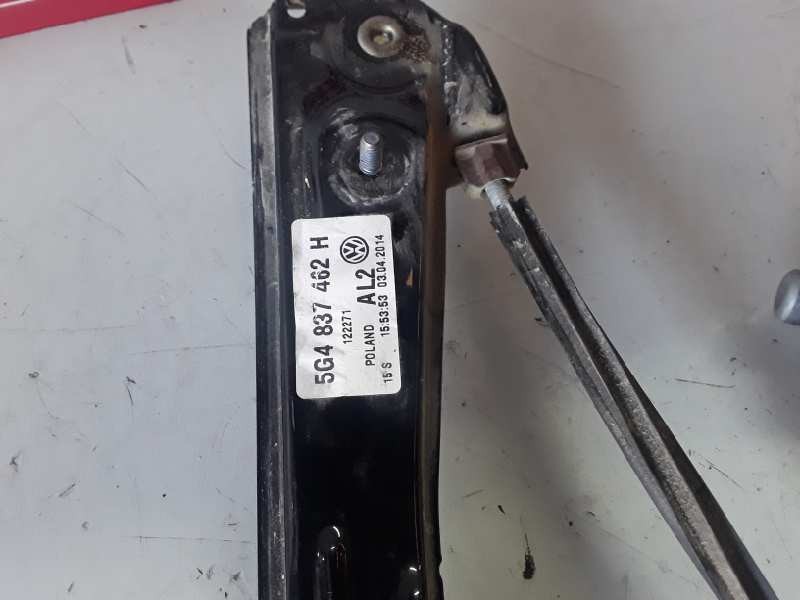 Recambio de elevalunas delantero derecho para volkswagen golf vii (5g1/be1) clh referencia OEM IAM 5G4837462H/5Q0959802B/0130822