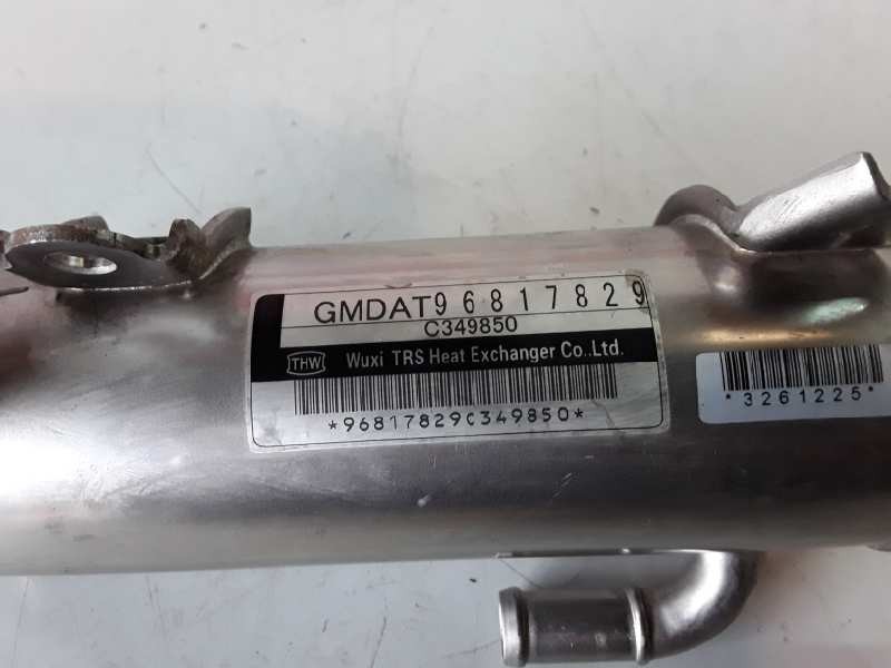 Recambio de enfriador egr para chevrolet cruze z20s1 referencia OEM IAM 96817829/C349850  
