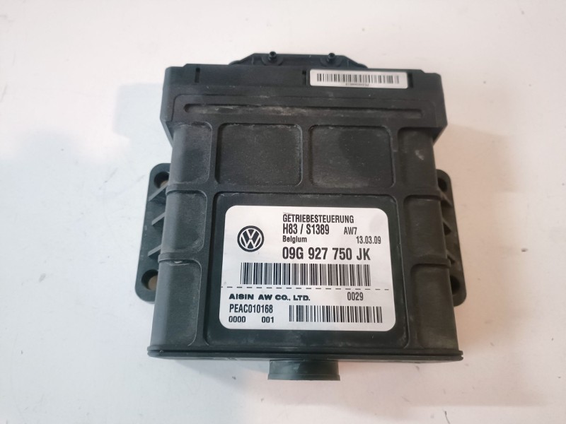 Recambio de centralita cambio automatico para skoda roomster (5j7) bts referencia OEM IAM 09G927750JK  
