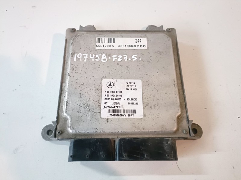 Recambio de centralita motor uce para mercedes-benz sprinter ii furgón 651955 referencia OEM IAM A6519000700  