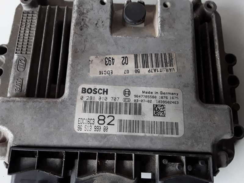 Recambio de centralita motor uce para peugeot 206 referencia OEM IAM 0281010707/9651399080/9647785580  