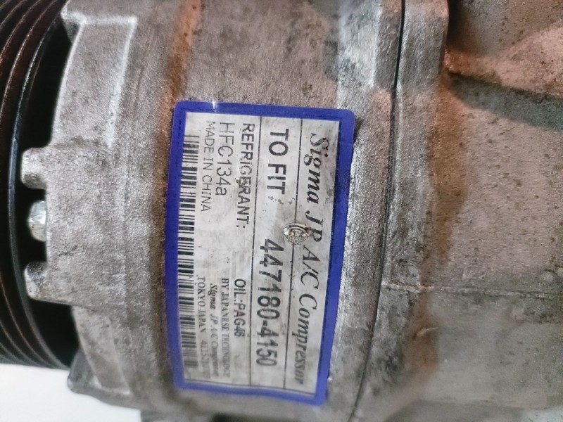 Recambio de compresor aire acondicionado para mercedes-benz sprinter ii furgón 651955 referencia OEM IAM 4471804150  