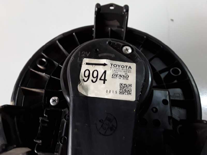 Recambio de ventilador calefaccion para toyota land cruiser (j15) 1kdftv referencia OEM IAM 8710360400/1163409940  