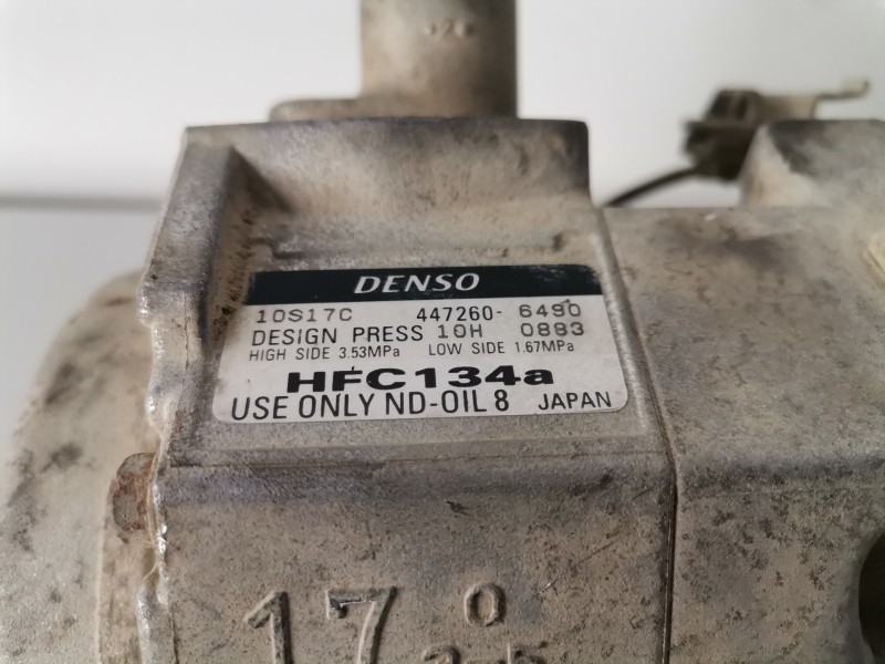 Recambio de compresor aire acondicionado para mitsubishi montero (v80/v90) 4m41 referencia OEM IAM 4472606490  