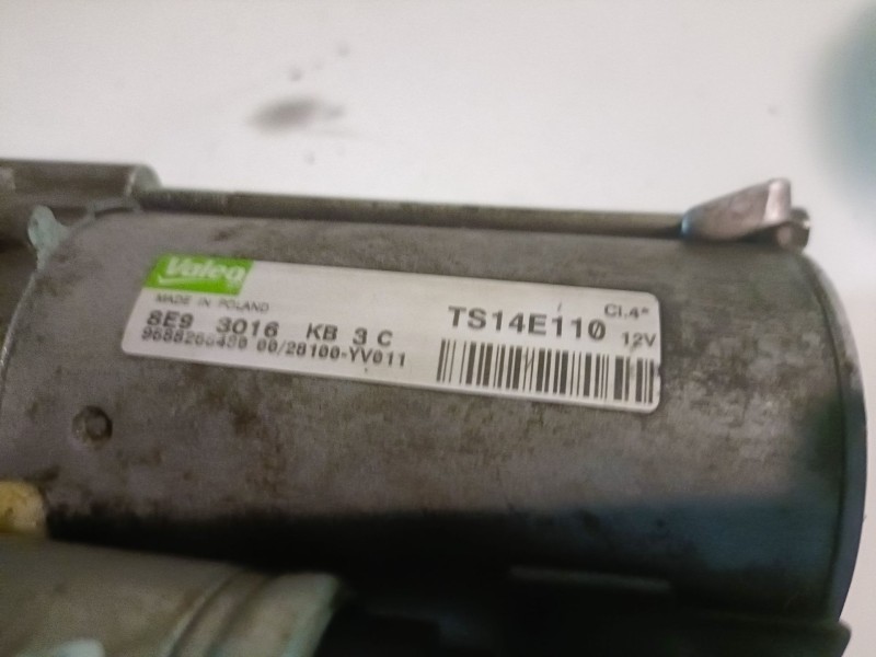 Recambio de motor arranque para peugeot 207 9h02 referencia OEM IAM TS14E110  