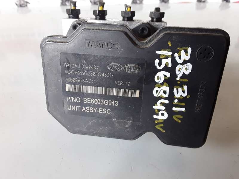 Recambio de abs para kia rio (ub) g4la referencia OEM IAM 589201W570  