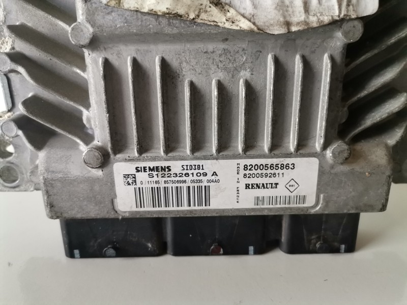 Recambio de centralita motor uce para renault scenic ii (jm) k9k732 referencia OEM IAM S122326109A  