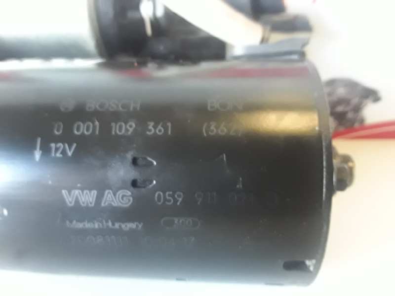 Recambio de motor arranque para audi q5 (8r) referencia OEM IAM 0001109361/059911021D  