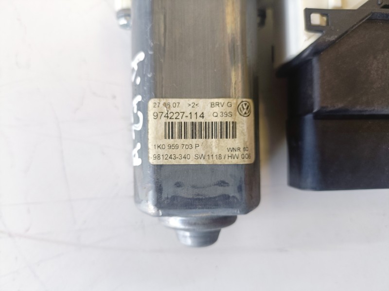 Recambio de motor elevalunas trasero izquierdo para volkswagen passat variant (3c5) bkp referencia OEM IAM 973624106  