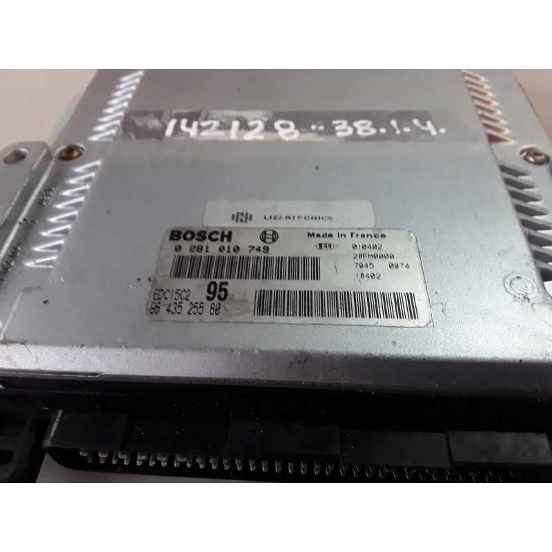 Recambio de centralita motor uce para citroen c5 berlina rhz (dw10ated) referencia OEM IAM 0281010749/EDC15C2/9643525580  