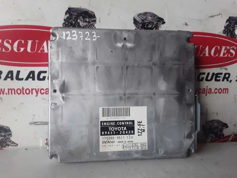 Recambio de centralita motor uce para toyota celica (t23) referencia OEM IAM 896612G420/1752009511  