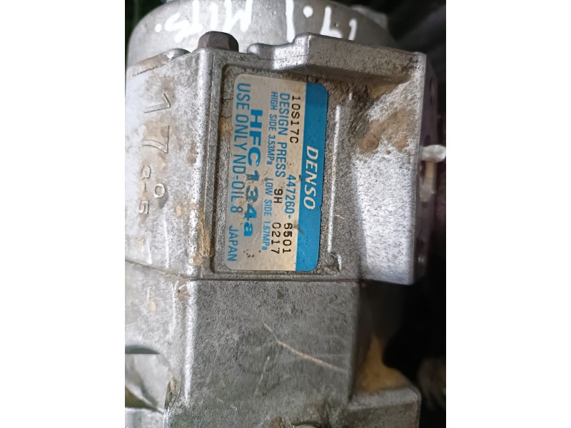 Recambio de compresor aire acondicionado para mitsubishi montero (v80/v90) 4m41 referencia OEM IAM 4472606501  