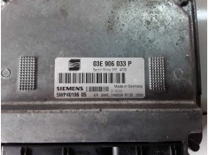 Recambio de centralita motor uce para seat ibiza (6l1) azq referencia OEM IAM 03E906033P / 5WP4019605   2
