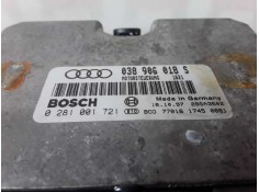 Recambio de centralita motor uce para audi a4 berlina (b5) afn referencia OEM IAM 0281001721 / 038906018S   2