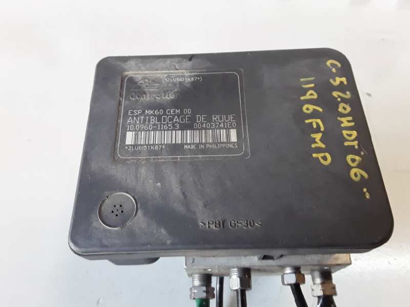 Recambio de abs para citroen c5 berlina rhr referencia OEM IAM 9659770580/10020602334/10096011653  