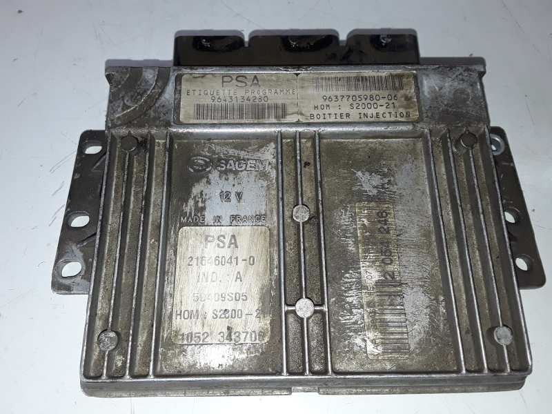 Recambio de centralita motor uce para citroen saxo kfw referencia OEM IAM 9643134280/963770598006/216460410  