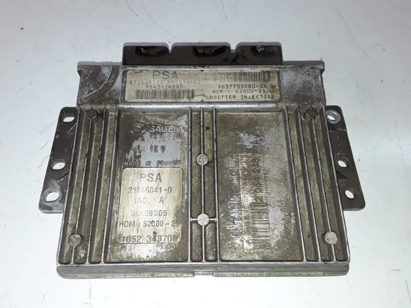 Recambio de centralita motor uce para citroen saxo kfw referencia OEM IAM 9643134280/963770598006/216460410  