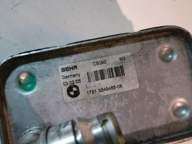 Recambio de radiador caja cambios para bmw serie 5 berlina (e60) 256d2 referencia OEM IAM 224946508  