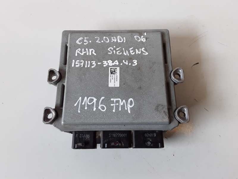 Recambio de centralita motor uce para citroen c5 berlina rhr referencia OEM IAM 5WS40388CT  