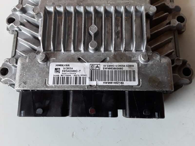 Recambio de centralita motor uce para citroen c5 berlina rhr referencia OEM IAM 5WS40388CT  