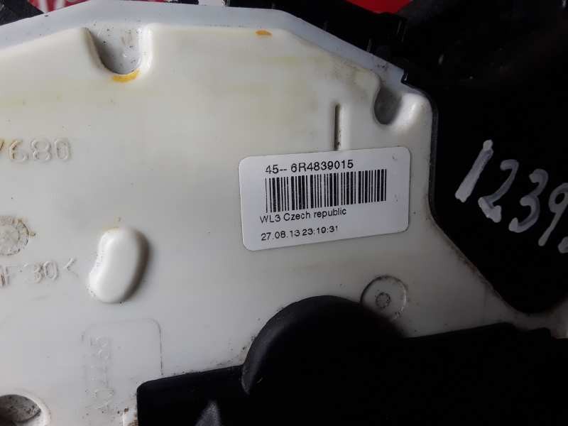 Recambio de cerradura puerta trasera izquierda para volkswagen polo v (6r1) cbz referencia OEM IAM 6R4839015/6R0837349  