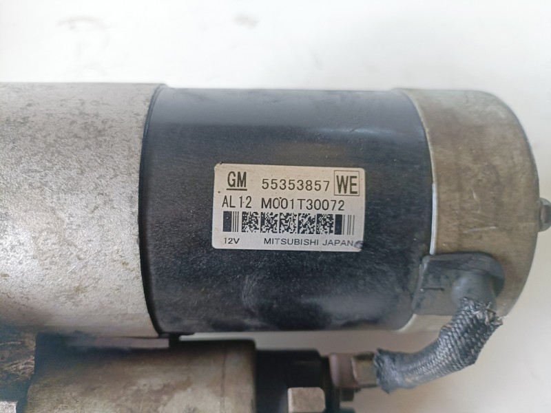 Recambio de motor arranque para opel insignia berlina a20dth referencia OEM IAM M001T30072  