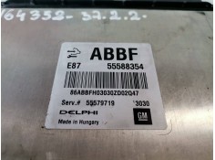 Recambio de centralita motor uce para opel astra j berlina 5p a17dtc referencia OEM IAM 55588354   2