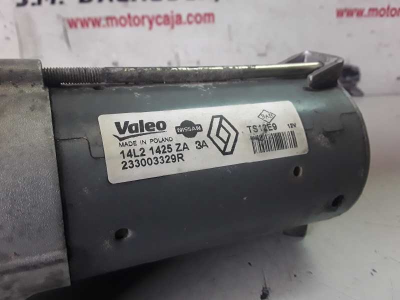 Recambio de motor arranque para dacia dokker k9k6 referencia OEM IAM TS12E9/233003329R  