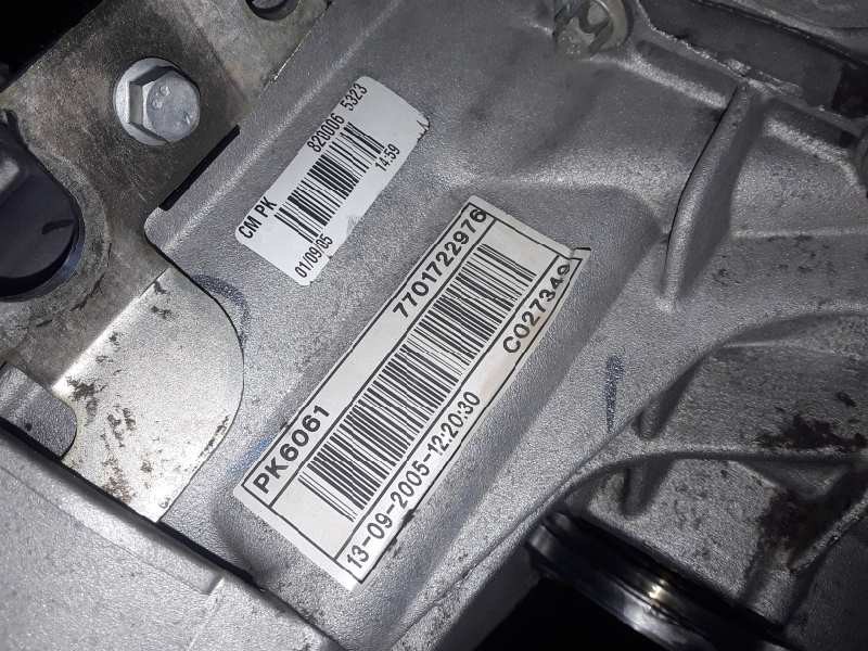 Recambio de caja cambios para renault espace iv (jk0) g9t742 referencia OEM IAM PK6061  