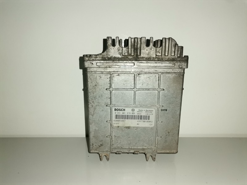 Recambio de centralita motor uce para renault kangoo i (f/kc0) f9q780 referencia OEM IAM 0281001878/8200059887  