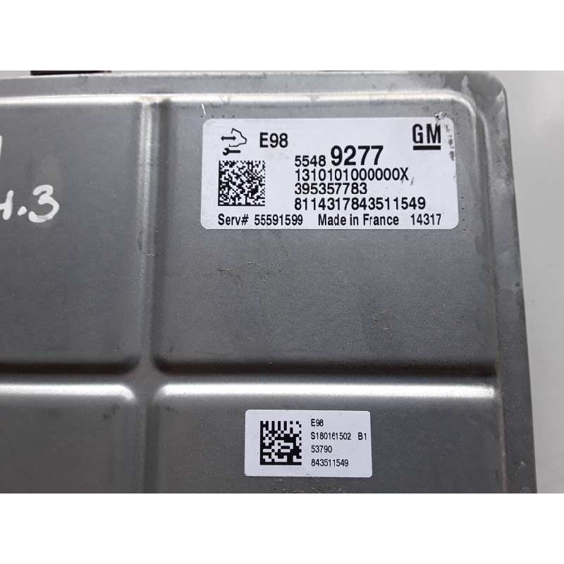 Recambio de centralita motor uce para opel corsa e referencia OEM IAM 55489277/1310101000000X/395357783  