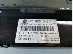 Recambio de mando climatizador para audi a8 (4e) bvn referencia OEM IAM 4E0820043F   2