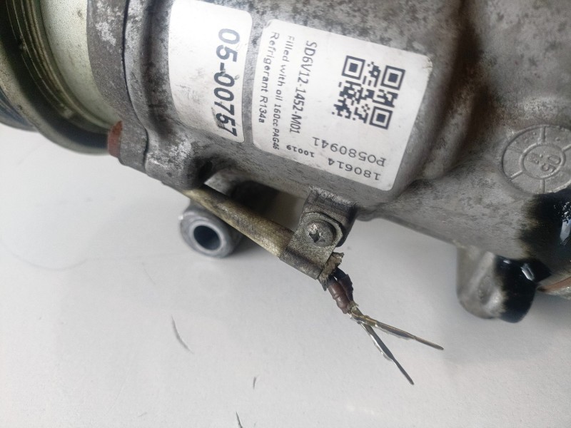 Recambio de compresor aire acondicionado para dacia logan 1 k9k792 referencia OEM IAM   