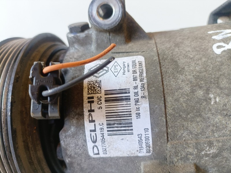 Recambio de compresor aire acondicionado para renault scenic ii (jm) k9k732 referencia OEM IAM 8200600110  