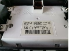 Recambio de cuadro instrumentos para peugeot 3008 9hz / 9h01 referencia OEM IAM 9666247580   2
