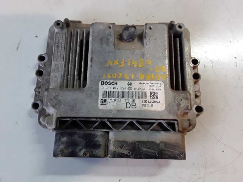 Recambio de centralita motor uce para opel astra h gtc z17dth referencia OEM IAM 0281012694/55560810/8980135190  