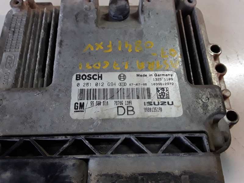 Recambio de centralita motor uce para opel astra h gtc z17dth referencia OEM IAM 0281012694/55560810/8980135190  